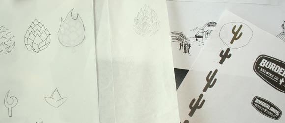 Borderlands Brewing Company design process The North State